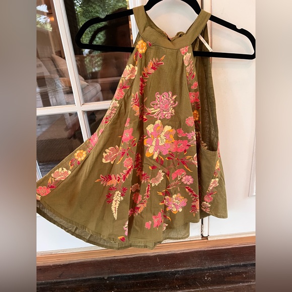 Free People Emily Printed Tank, size XS - Picture 5 of 6